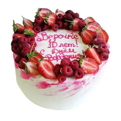 Торт "Клубничное наслаждение", 1 кг