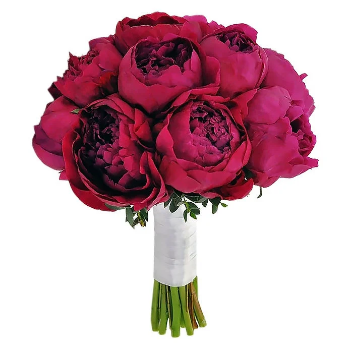 Букет невесты "Гранатовый сезон"