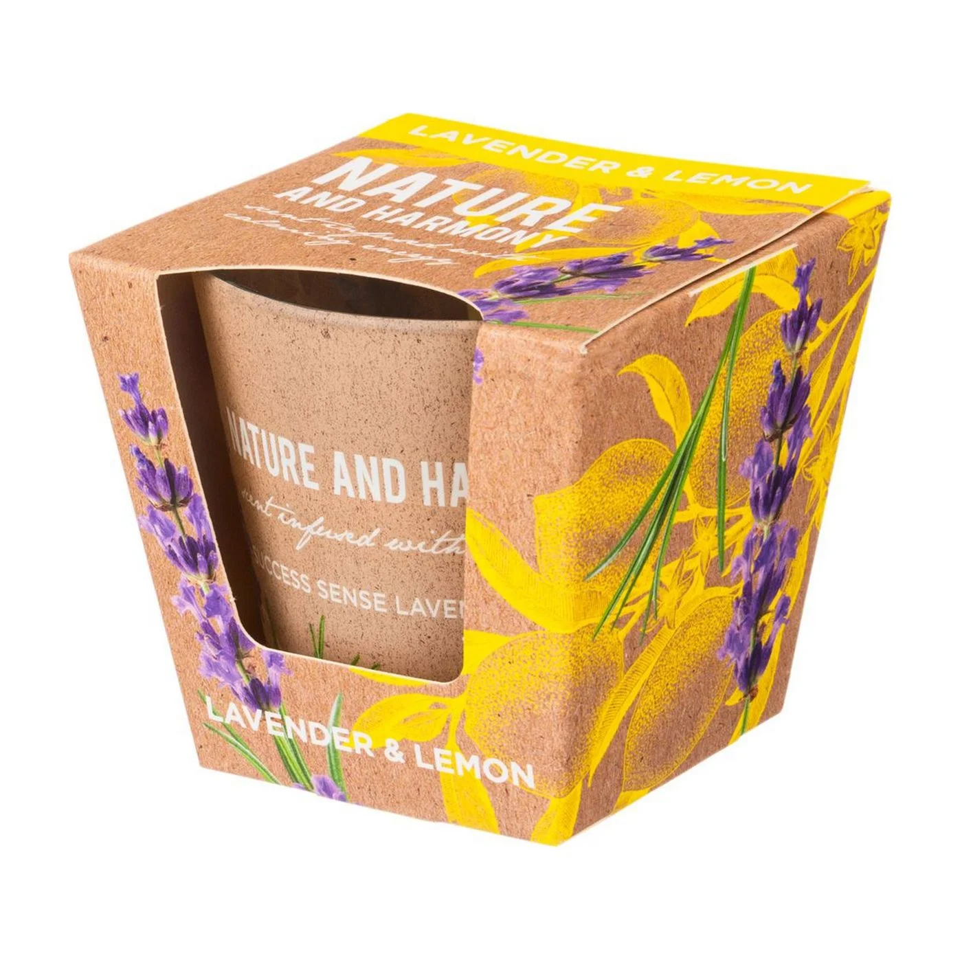 Аромасвеча интерьерная "Природа и гармония"