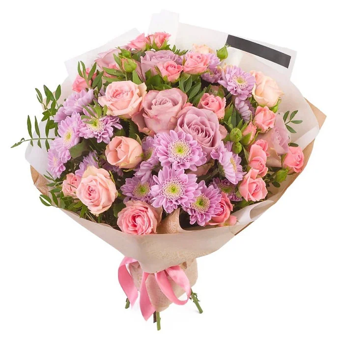 Букет "Розовые облака"