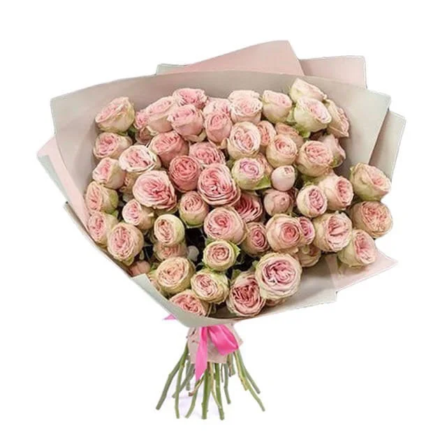 Букет из 9 кустовых роз "Налани"