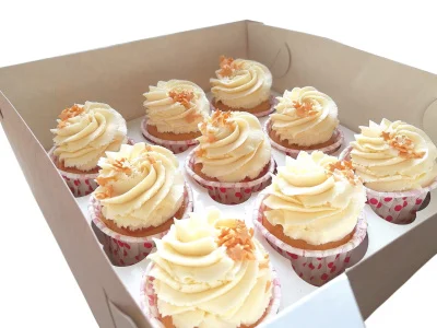 Набор капкейков с карамелью, 9 шт