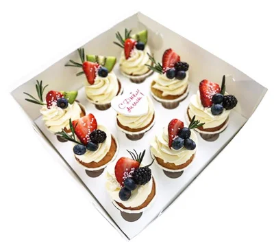 Набор капкейков, 9 шт